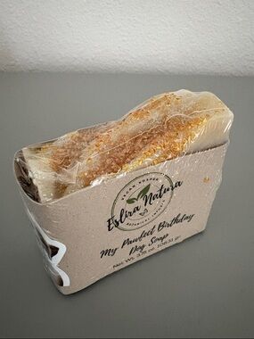 My Pawfect Birthday Soap - Cream & Gold-Dog Soap- 3.75 oz.